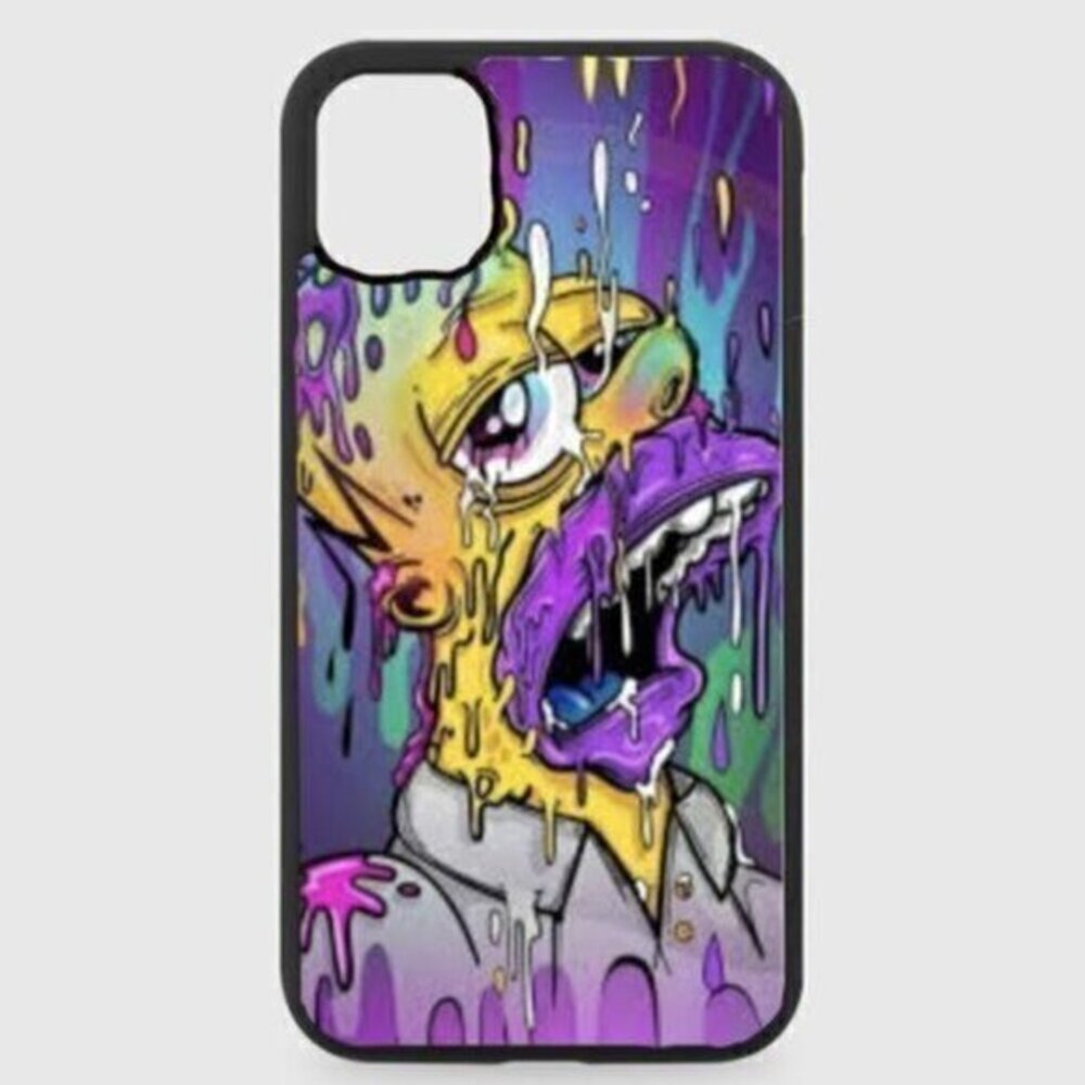 Homer Simpson Trippy Phone Case